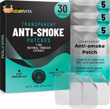 Anti- Smoke Herbal Patches Transparent 7 Mg  Quit Smoking Patches To
