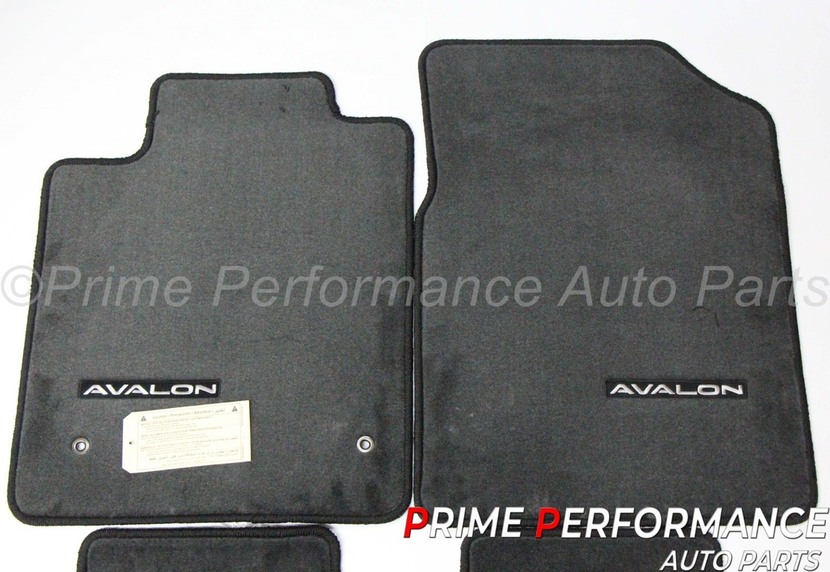 Toyota Avalon 2005-2012 Dark Charcoal Carpet Floor Mats Genuine