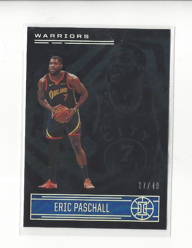 2020-21 Panini Illusions Black #34 Eric Paschall Warriors /49 