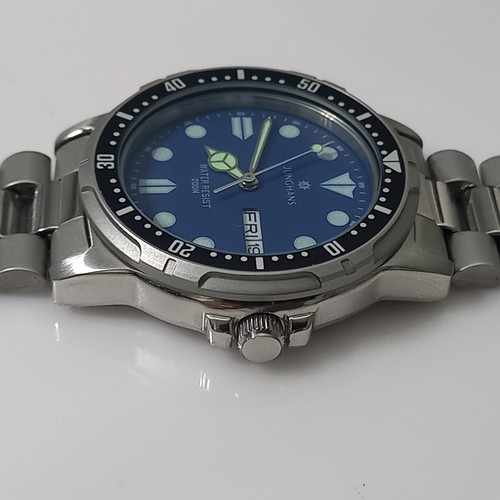 FABELHAFTE NOS 90ER JUNGHANS 36MM TAUCHER 200M QUARZ REF: 41/4157 + INT GARANTIE - Bild 12 von 22