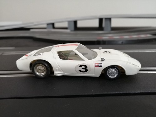 Policar Polistil Slot Car Vintage 1:32 Lamborghini Miura A71 Restored Custom!!! - Foto 4 di 7