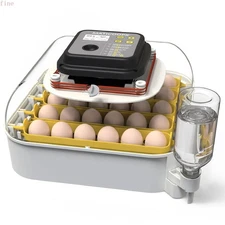MATICOOPX 30 Egg Incubator w Humidity Display, Egg Candler, Automatic Egg Turner