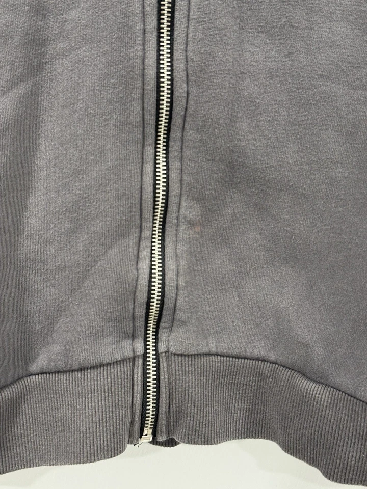 Superdry Fabulous Gris Sudadera Con Capucha Cremallera Chaqueta Talla 4 Foto 3 de 4