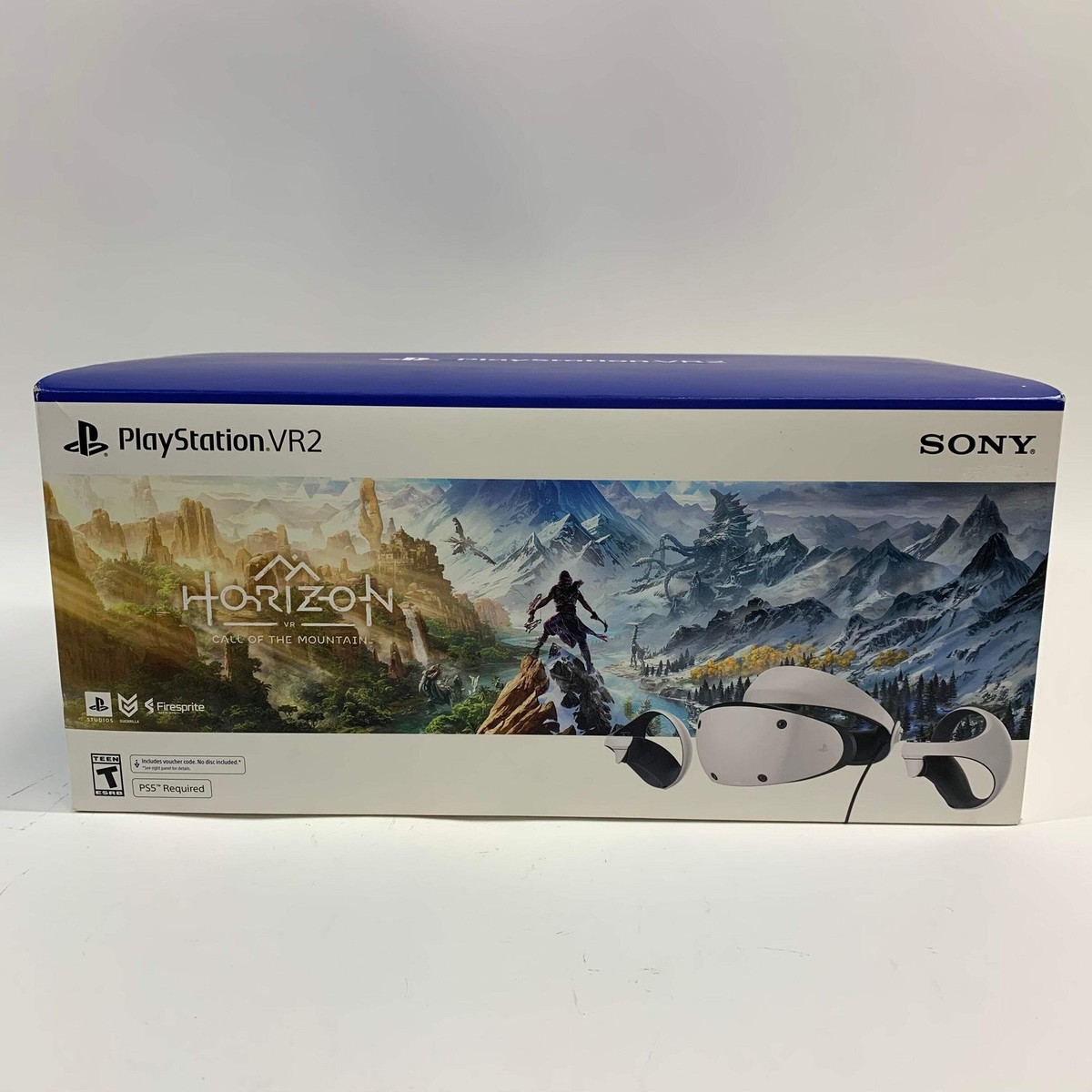 Sony PlayStation VR2 Bundle White Headset w/ Sense