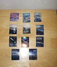 Delta Airline-Pilot Trading Cards-Set Of 12 cards. Indulging Team USA Card.