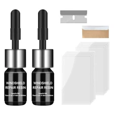 Windshield Repair kit, DIY Glass Cracked Repair Kits, Easy to Use Automotive ...