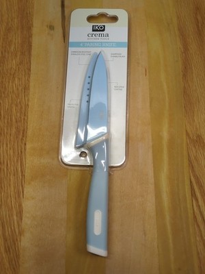 IKO Cream Kitchen 4'' Pairing Knife Blue IOP