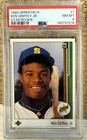 1989 Upper Deck #1 Ken Griffey Jr. Rookie PSA 8 RC NM-MT Seattle Mariners HOF