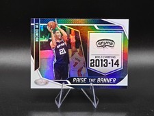 2019-20 Certified Raise the Banner #22 Tim Duncan! Spurs