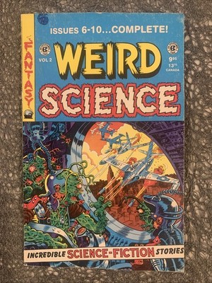 Weird Science : Volume 2 #6-10 Complete : EC Comics : Paperback : GC
