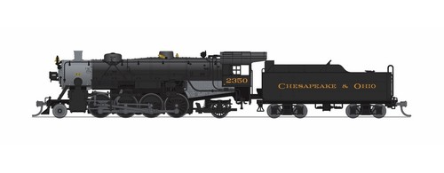 Broadway Limited N Scale ~ USRA Light Mikado 2-8-2 ~ Chesapeake & Ohio #2362 ~ DC | Condition: New