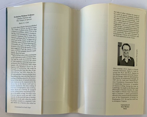 Evolution Without Evidence Charles Darwin & the Origin of Species Gale 1st e HC - Foto 12 di 12