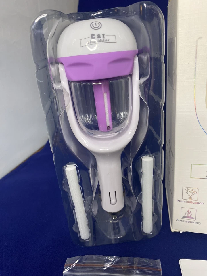 迷你汽车空气加湿器扩散器精油超声波芳香雾净化器 — 第 3/4 张图片