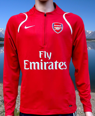 ARSENAL FC 2005-2007 Nike DriFit Total 90 TRAINING TRACK TOP ARSENAL FC 2005-2007 Nike DriFit Total 90 TRAINING TRACK TOP