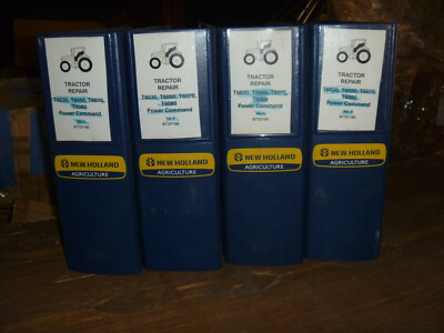 New Holland T6070 T6080 Tractor Power Command Shop Service Repair Manual