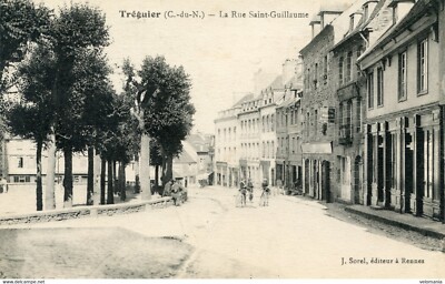S9860 postcard 22 Tréguier - La Rue Saint Guillaume