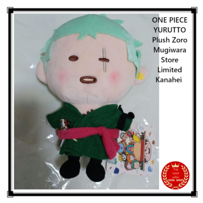 ONE PIECE YURUTTO Plush Zoro Mugiwara Store Limited Kanahei