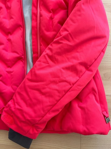 Women's Nils Snowboarding/Ski Hooded Jacket (US 6/ Vivid Pink/Goose Down/#72240) - Picture 4 of 15