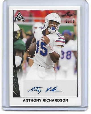 Anthony Richardson auto RC ルーキー Anthony Richardson RARE 2023 Donruss Rated Rookie Auto RC SP