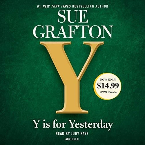 Y IS FOR YESTERDAY by SUE GRAFTON .6CD AudioBook – Abridged - Image 1 of 1