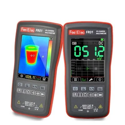 ZIBOO FR01 FR01A FR01B FR01C Thermal Imaging Multimeter IR-Camera DC AC Voltage Curren