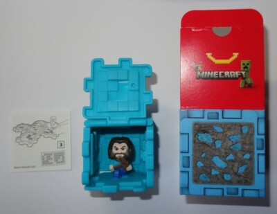 Minecraft Bluestone Block blaue Box NEU OVP Happy Meal McDonalds