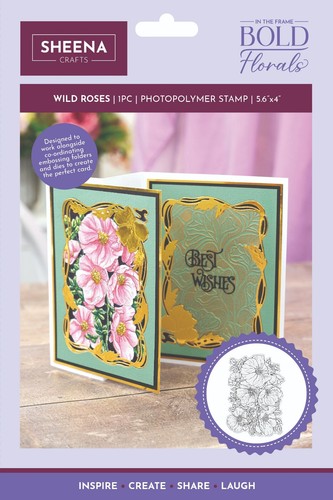 Sheena Douglass - In The Frame Bold Florals - Stamp, Dies, Embossing Folder - Picture 31 of 54