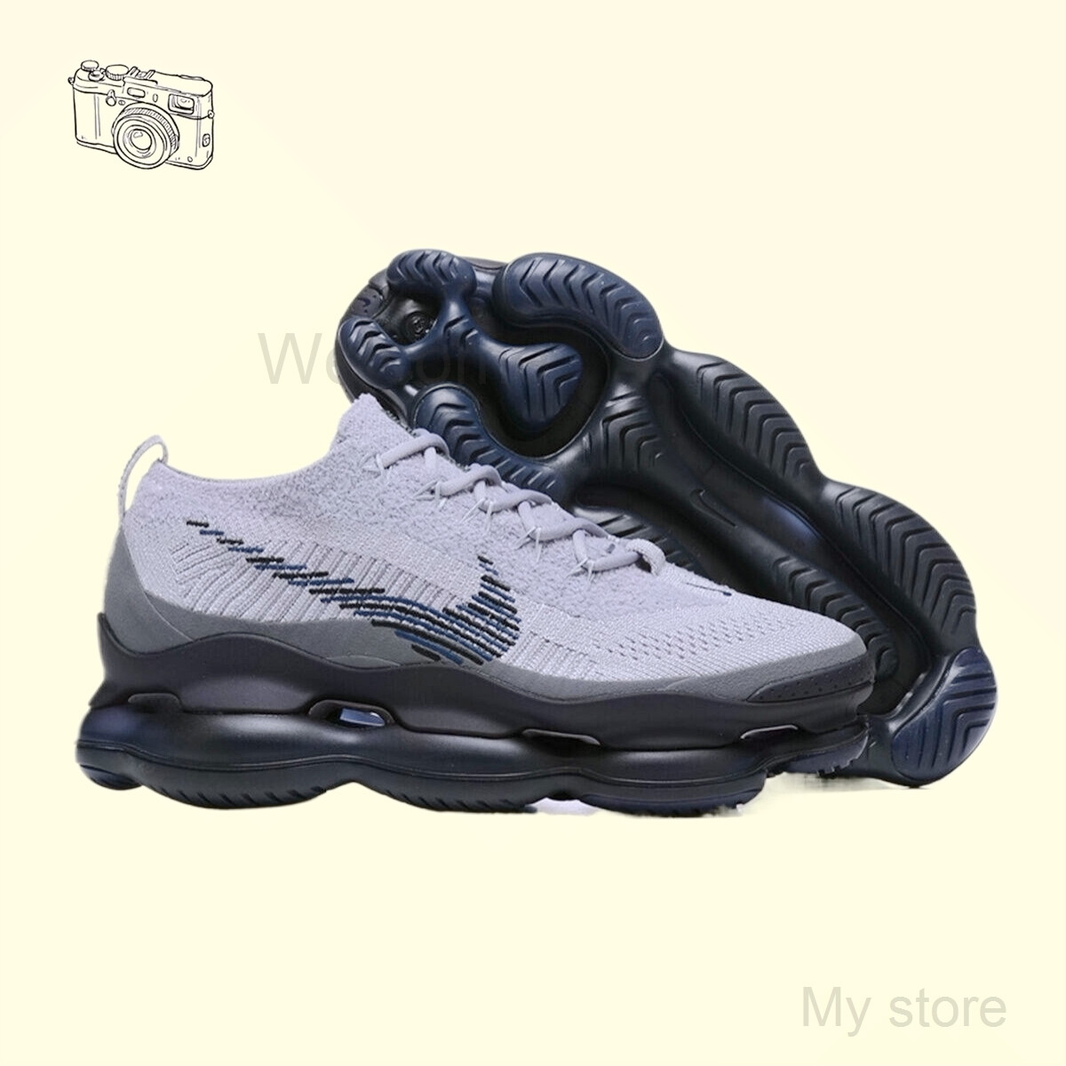 Men's Size Nike Air Max Scorpion FK 2022 DJ4701-006 Gray Black