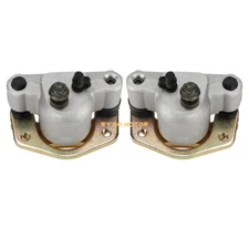 Front Left Right Brake Calipers & Pads for Polaris Predator 500 03-07 Outlaw 500