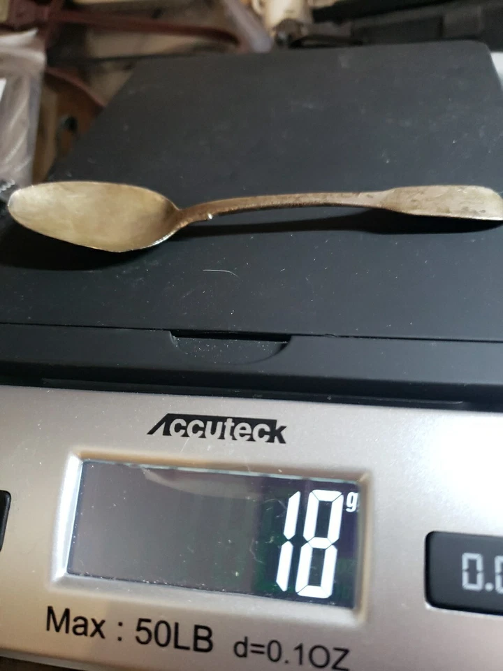 Antigua cucharadita inglesa GEORGE IV Londres Foto 2 de 4