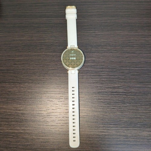 Garmin Lily Classic White Leather Light Gold Smartwatch Heart Rate Waterproof - 第 3/5 張圖片