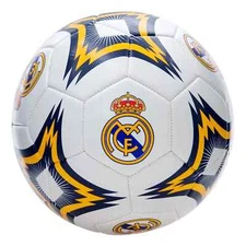 Icon Sports Real Madrid FC Soccer Ball Size 5 Official Licensed White Training