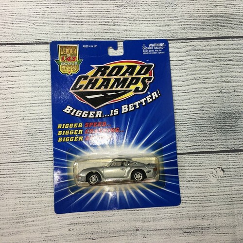 Road Champ Bigger is Better 1:43 scale Car Leader Die Cast Sales 1999 Por e 959 - Picture 10 of 12