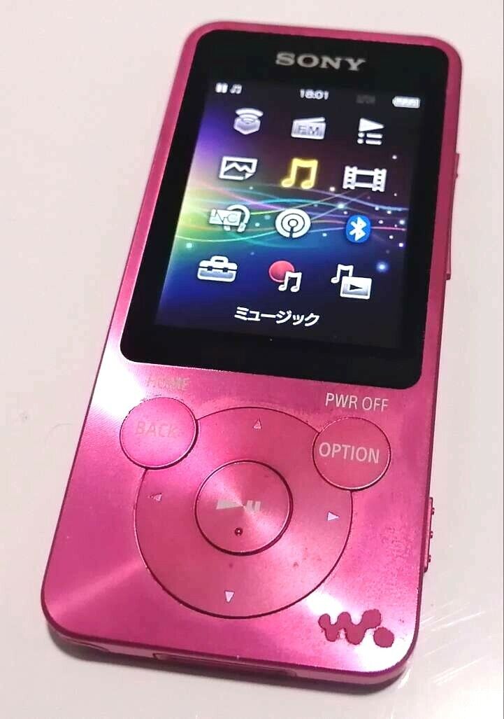 SONY Walkman NW-S14 + speaker set MP3 Music Player 8GB Bluetooth Pink JP  Import
