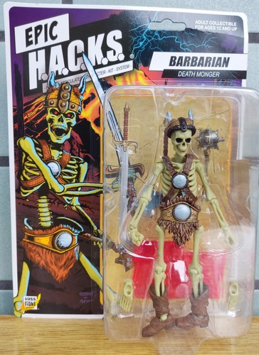 1/12 Boss Fight Studio Epic H.A.C.K.S. BARBARIAN Skeleton. Mythic Legions.