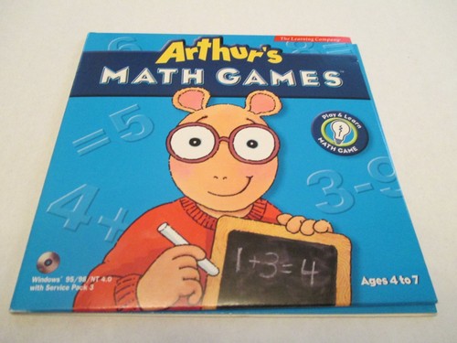 Arthur's Learning Series Math Games the Learning Co Windows Compatible Ages 4-7 - 第 1/5 張圖片