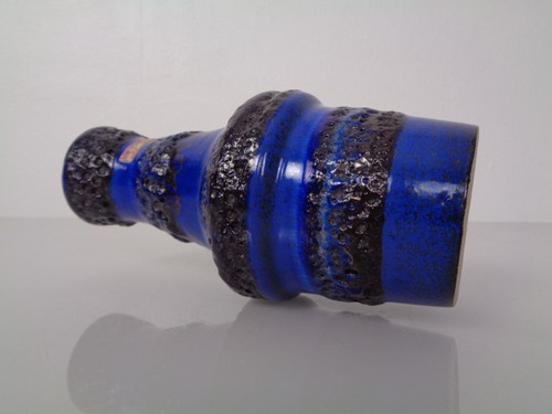 Vase En Céramique Scheurich 209-18 Fat Lava Des Années 70 - Photo 8/16