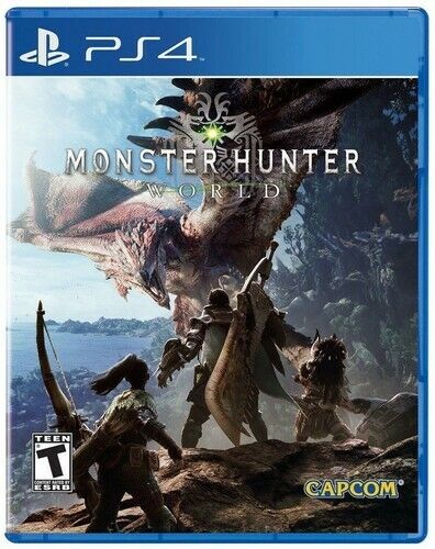 PS4 Monster Hunter World EXCELLENT Condition PS5 Compatible Role-Playing  Game