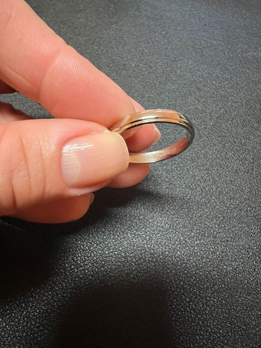 Cartier D’Amour Anello Ring Fede Amore Platino Platinum 65 Full Set - Imagen 6 de 8