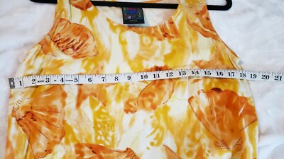 Big Hed designs sleeveless maxi dress. Beach pattern size Small Made in USA  | eBay