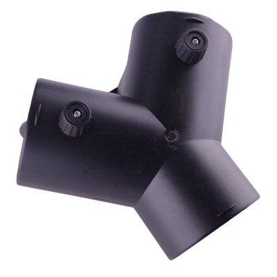 75mm Dual Flap Valve Y Outlet Connector Fit For Eberspacher Webasto Heater Parts