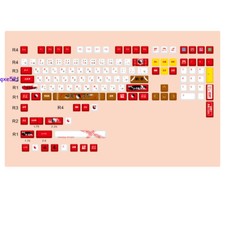 Tastiera meccanica Touhou Project Hakurei Reimu tasti 129 tasti per Cherry Mx 