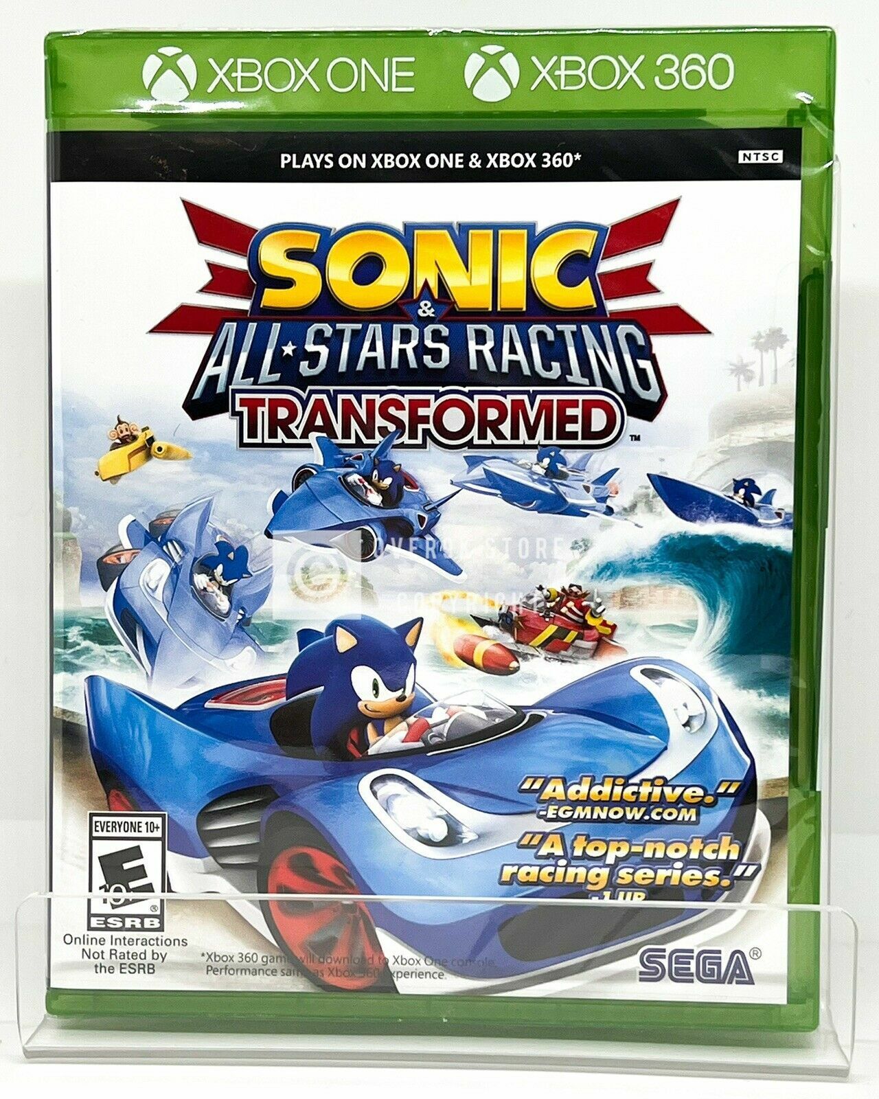  Sonic & All-Stars Racing Transformed - Xbox 360 : Sega of  America Inc: Video Games