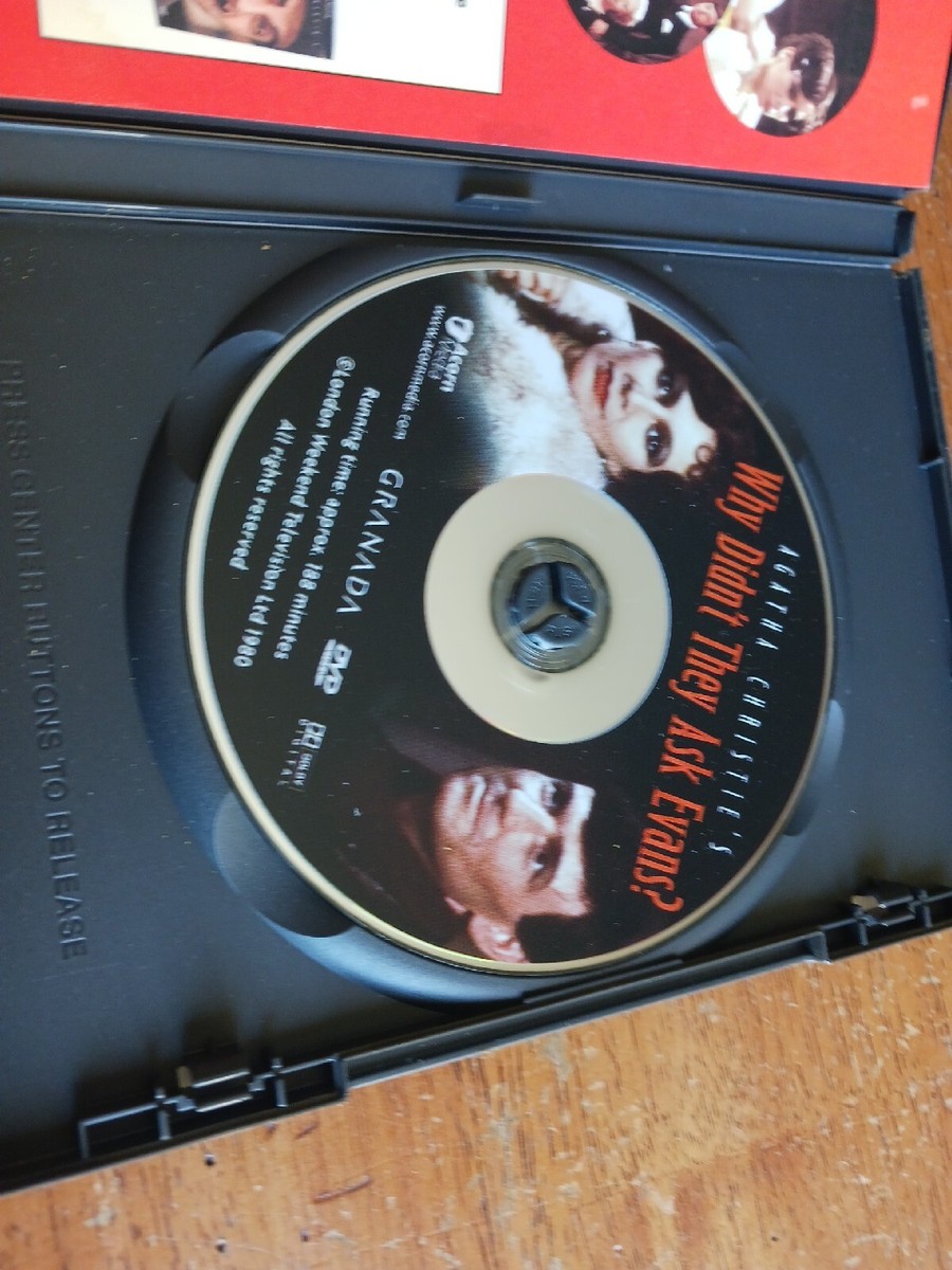 Why Didn't They Ask Evans? (DVD, 1980) TV Movie Agatha