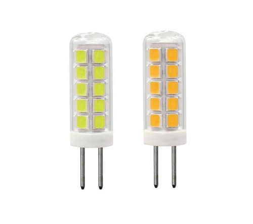 6x G4 Bi-Pin T3 LED Light 2W 12V 31-2835 SMD Lamp Ceramics Light White/Warm Bulb