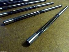 Engine Valve Guide hand Reamers - from 4.47 to 11.02 mm spiral flute