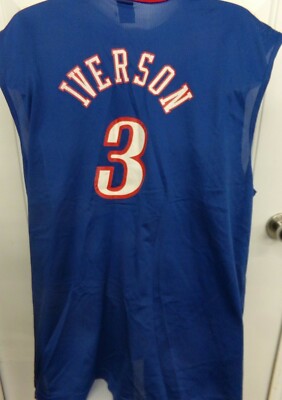 Vintage Allen Iverson Champion Authentic Philadelphia 76ers Sixers