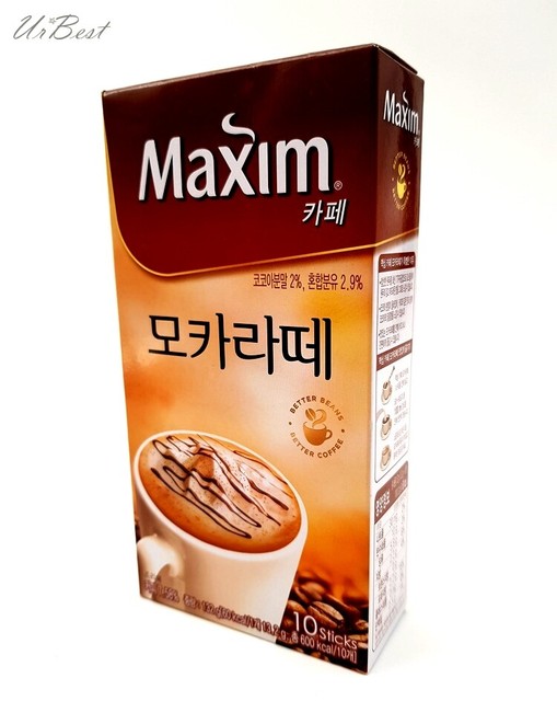 Maxim Cappuccino Vanilla. flavor Instant coffee korea for sale online