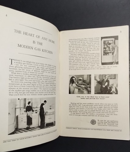 Cookbook, 'Be an artist at the gas range' 1936 Published by Gas Company 96 pages - Picture 4 of 8