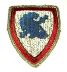 ORIGINAL GREENBACK WW2 WEST POINT MILITARY ACADEMY PATCH OFF UNIFORM (GLOWS)